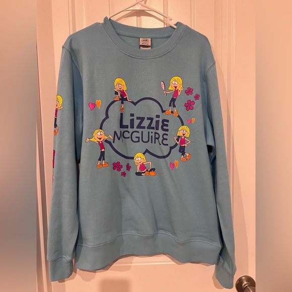 Lizzie McGuire Retro Lizzie Floral Women's Crewneck - Picture 4 of 8